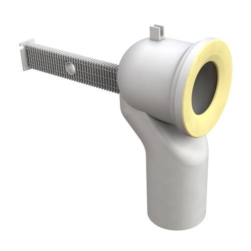 Raccord pour toilette - CIGNO 8439BP10C0 - BONOMINI S.R.L. - en plastique / coudé