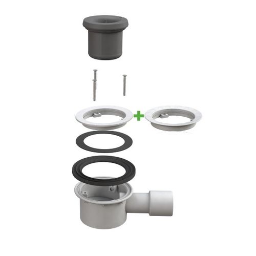 Bonde de douche en PP - 5024ST50B0 - BONOMINI S.R.L.