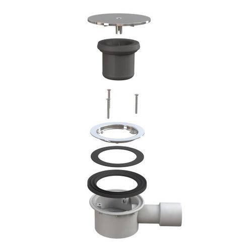 Bonde de douche en inox - 5050PA50B7 - BONOMINI S.R.L. - en PP