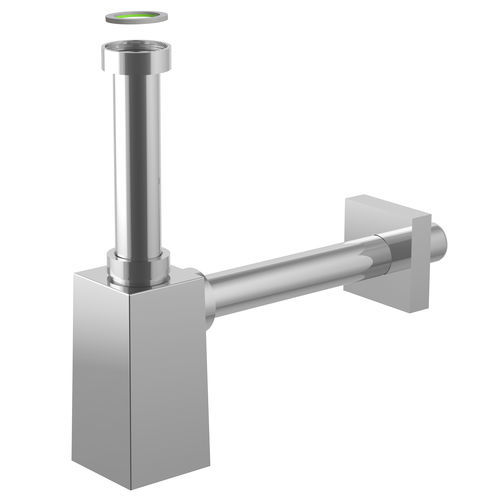 Siphon de lavabo en laiton chromé - PI-QUADRO 0510PR25K7 - BONOMINI S.R.L. - en ABS