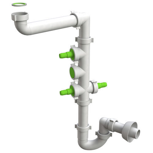 Siphon de lavabo en polypropylène - SPACE 1 - BONOMINI S.R.L.
