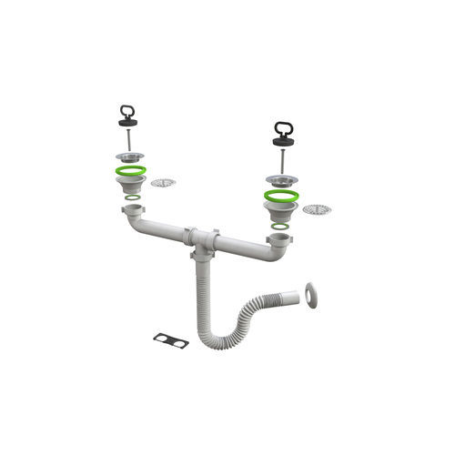 Siphon de lavabo en PP - DOUBLE MAGIK - BONOMINI S.R.L.