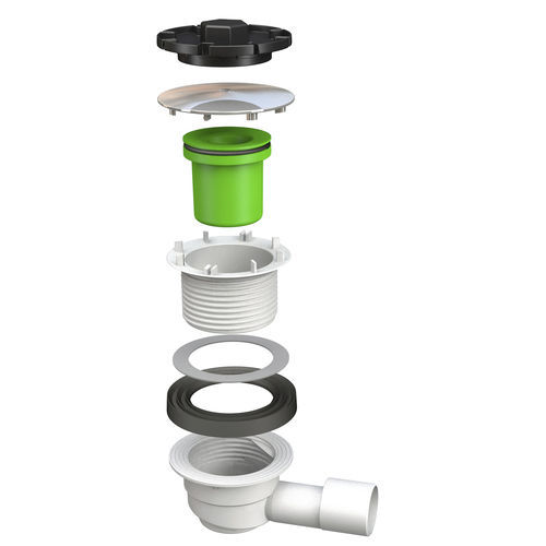 Bonde de douche en polypropylène - 5280AB12B7 - BONOMINI S.R.L. - en ABS