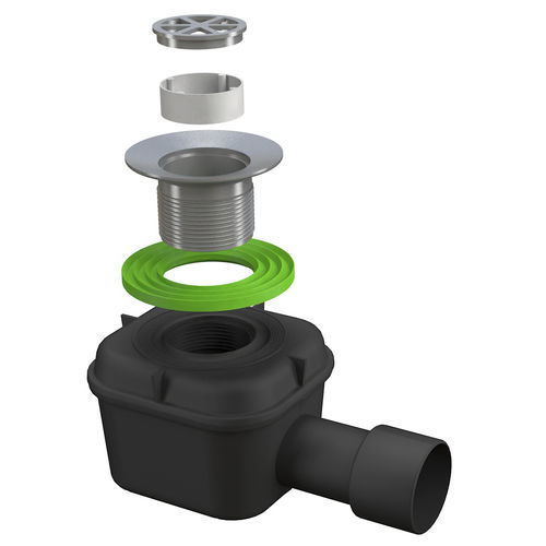 Bonde de douche en laiton - 5480CR80B9 - BONOMINI S.R.L. - en PEHD