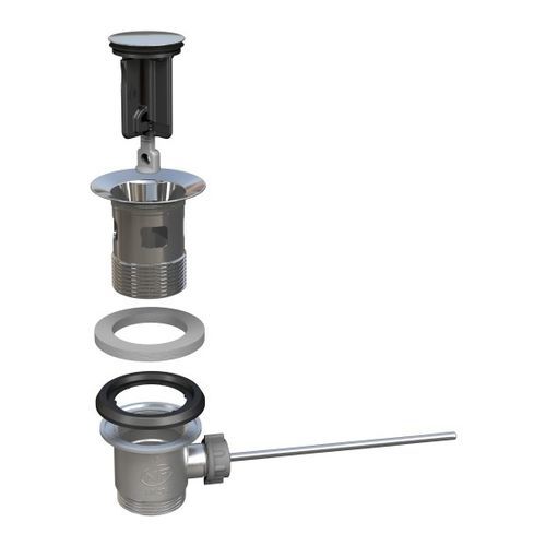 Bonde de douche en inox - KINOKO 0933IX54B7 - BONOMINI S.R.L. - en acier
