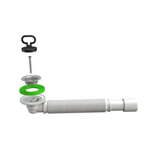 Bonde de douche en inox - IMALAIA 5941MG80B0 - BONOMINI S.R.L. - en polypropylène