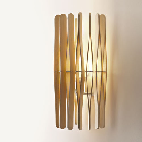 Applique murale contemporaine - STICK F23 - FABBIAN ILLUMINAZIONE - d'intérieur / en aluminium / en bois