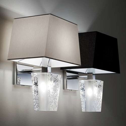 Applique murale classique - VICKY D69 - FABBIAN ILLUMINAZIONE - d'intérieur / en cristal / en tissu
