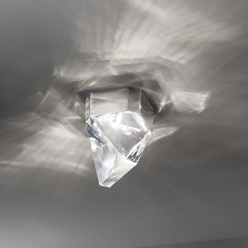Plafonnier contemporain - TRIPLA F41 - FABBIAN ILLUMINAZIONE - en verre / en aluminium / à LED