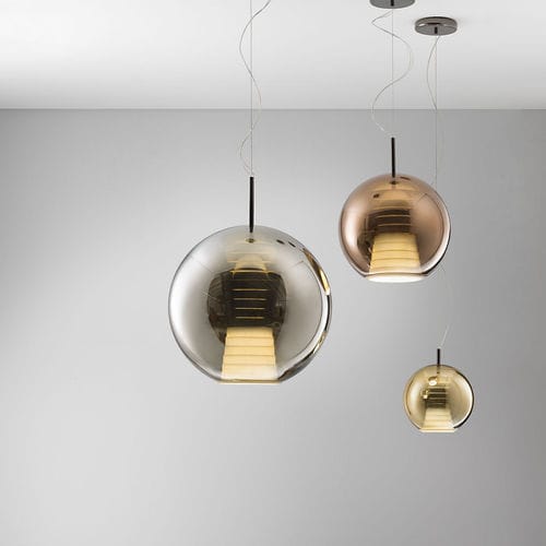 Suspension - BELUGA ROYAL D57 - FABBIAN ILLUMINAZIONE - en verre / contemporaine / d'intérieur