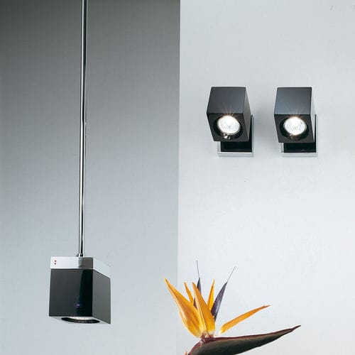 Applique murale contemporaine - CUBETTO D28 - FABBIAN ILLUMINAZIONE - d'intérieur / en métal / en cristal
