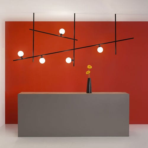 Plafonnier contemporain - FREELINE F44 - FABBIAN ILLUMINAZIONE - linéaire / en aluminium / à LED
