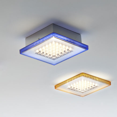 Plafonnier contemporain - QUADRILED F18 - FABBIAN ILLUMINAZIONE - carré / en aluminium / en plastique