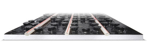 Isolant thermique - EUROFLEX EXTRA - Eurotherm AG - en polystyrène expansé / en panneaux / pour chauffage au sol