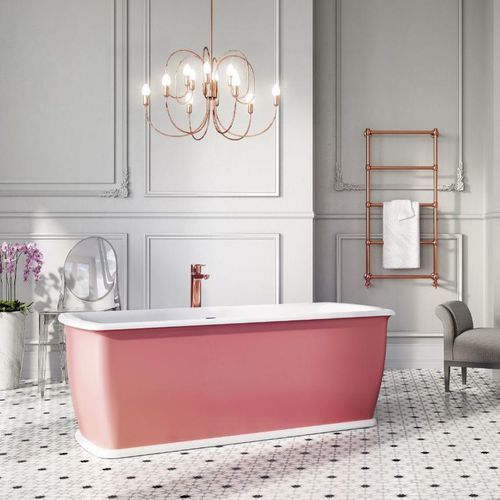 Baignoire à poser - EPOQUE - BALTECO AS - pour habitat / en Solid Surface / contemporaine