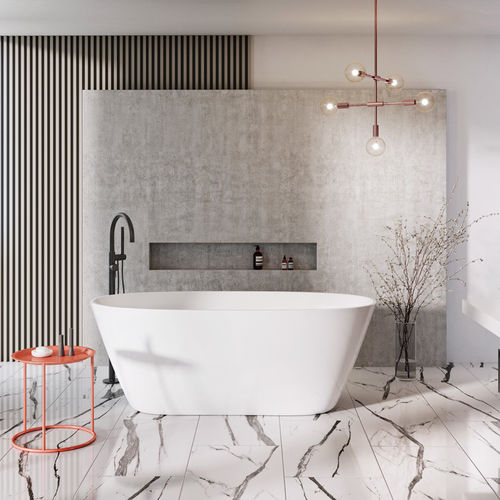 Baignoire ovale - NIDO - BALTECO AS - à poser / pour habitat / à usage professionnel