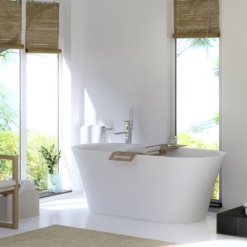 Baignoire ovale - Fiore - BALTECO AS - en îlot / pour habitat / à usage professionnel