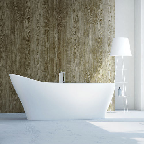 Baignoire en îlot - MEZZO - BALTECO AS - pour habitat / à usage professionnel / en Solid Surface