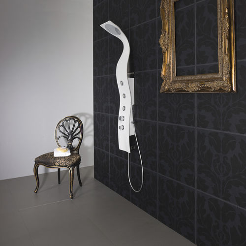 Colonne de douche blanche - Mio - BALTECO AS - murale / contemporaine / avec douche à main