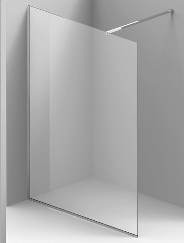 Paroi de douche fixe - Concept 12 - BALTECO AS - d'angle / en verre trempé / sur mesure