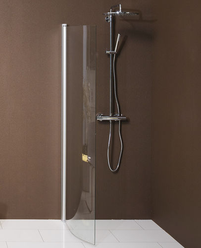 Porte de douche battante - Axis - BALTECO AS - courbée / d'angle / à droite