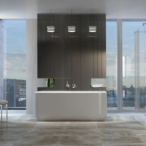 Baignoire à poser - Gamma 160 - BALTECO AS - pour habitat / à usage professionnel / en Solid Surface