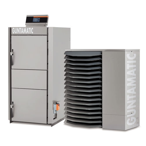 Pompe à chaleur aérothermique - BIO-HYBRID - Guntamatic Heiztechnik GmbH - résidentielle / d'extérieur / split