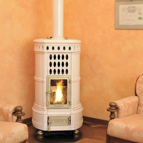 Poêle à granulés - GRAN PELLET - LA CASTELLAMONTE Stufe di Ceramica - 0 - 5 kW / 5 kW - 10 kW / à poser