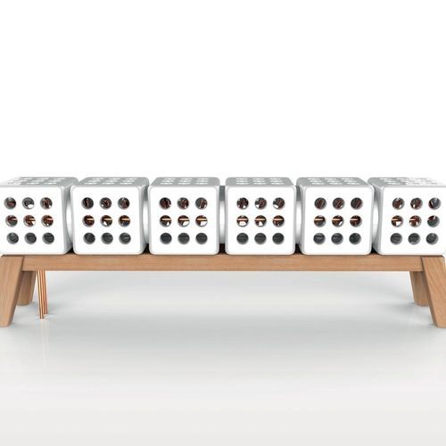 Radiateur à eau chaude - THERMOSTACK - LA CASTELLAMONTE Stufe di Ceramica - 1800 w / contemporain / en métal
