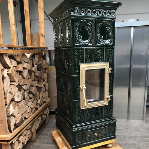 Poêle à bois - LIBERTY  - LA CASTELLAMONTE Stufe di Ceramica - 5 kW - 10 kW / 10 kW - 20 kW / à poser