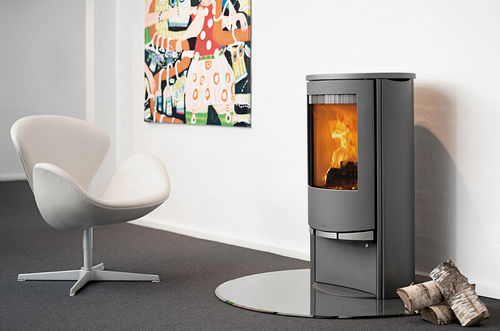 Poêle à bois - 9110 - LOTUS Heating Systems A/S - contemporain / en pierre ollaire / en grès
