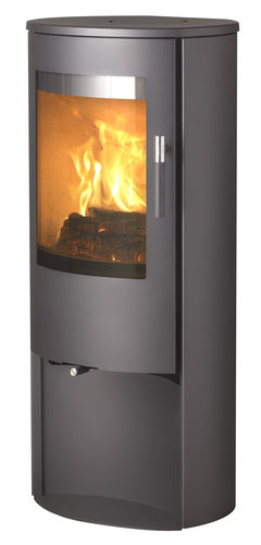 Poêle à bois - MIRA  - LOTUS Heating Systems A/S - à 3 faces / contemporain / en métal