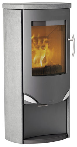 Poêle à bois - PRIO 5  - LOTUS Heating Systems A/S - contemporain / en métal
