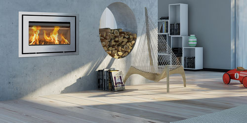 Insert de cheminée à bois - H370 PETITE - LOTUS Heating Systems A/S