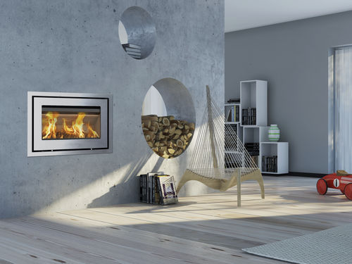 Insert de cheminée à bois - H370 PETITE R - LOTUS Heating Systems A/S
