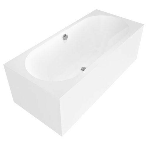Baignoire à poser - 32611MNL - Polysan s.r.o. - pour habitat / en composite / contemporaine