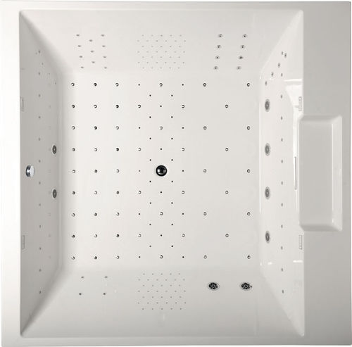 Baignoire carrée - CAME MASÁŽNÍ - Polysan s.r.o. - en îlot / en acrylique / hydromassage
