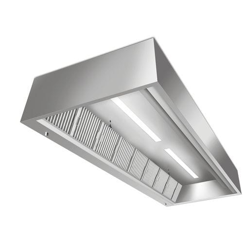 Hotte murale - X-CYCLONE® EVS-W-SERIES - Rentschler REVEN Lüftungssysteme GmbH - professionnelle / avec éclairage intégré