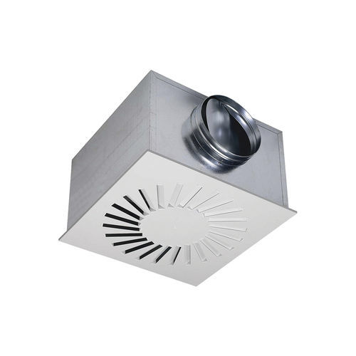 Diffuseur d'air de plafond - DER  - ROCCHEGGIANI SPA - carré / en métal / professionnel