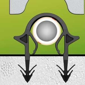 Chauffage au sol à eau chaude - TACKER® CLIPS - Roth Werke GmbH Energie- und Sanitärsysteme - résidentiel / industriel