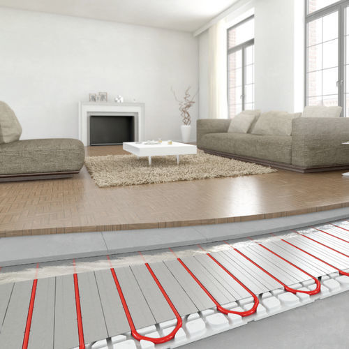 Chauffage au sol à eau chaude - CLIMACOMFORT® - Roth Werke GmbH Energie- und Sanitärsysteme - résidentiel / avec isolant acoustique