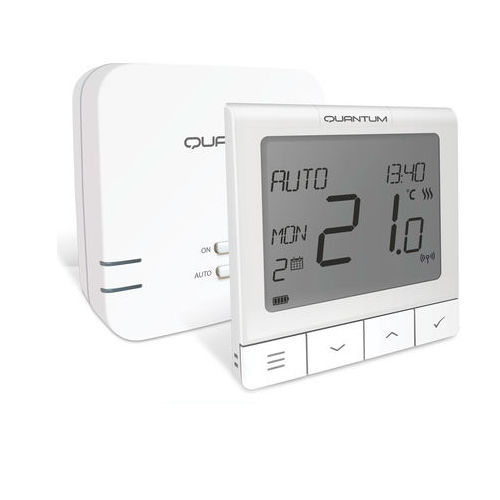 Thermostat électronique - WQ610RF - Salus Controls GmbH - programmable / pour chauffage / blanc