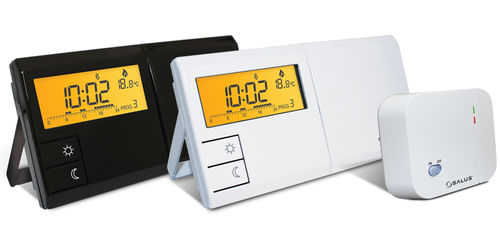 Thermostat programmable - 091FLRF - Salus Controls GmbH - pour chauffage / d'ambiance / noir