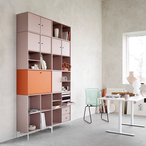 Étagère murale - 1220 - Montana Furniture - modulable / à roulettes / contemporaine