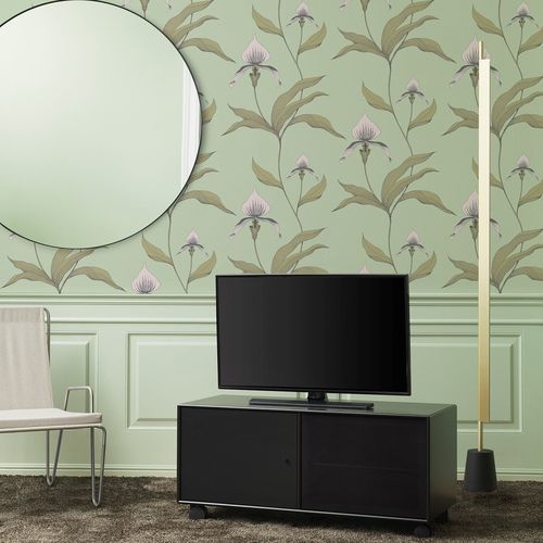 Meuble TV contemporain - SL12 - Montana Furniture - lowboard / à roulettes / en MDF laqué