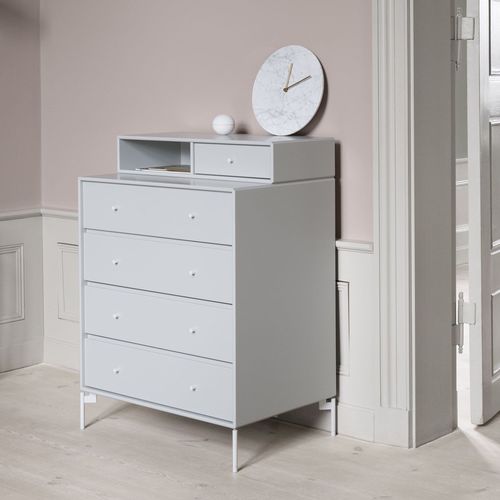 Commode contemporaine - KEEP - Montana Furniture - en MDF laqué / rectangulaire / avec tiroir