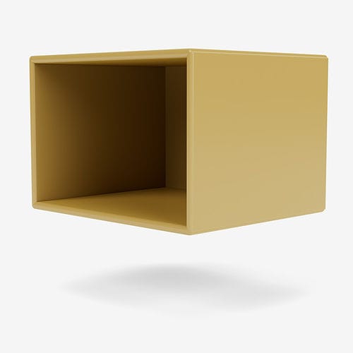 Table de chevet contemporaine - 7161 - Montana Furniture - en MDF laqué / avec piètement en MDF laqué / rectangulaire