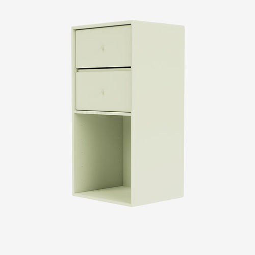 Meuble de rangement sur pied - 1463 - Montana Furniture - mural / à roulettes / en MDF laqué