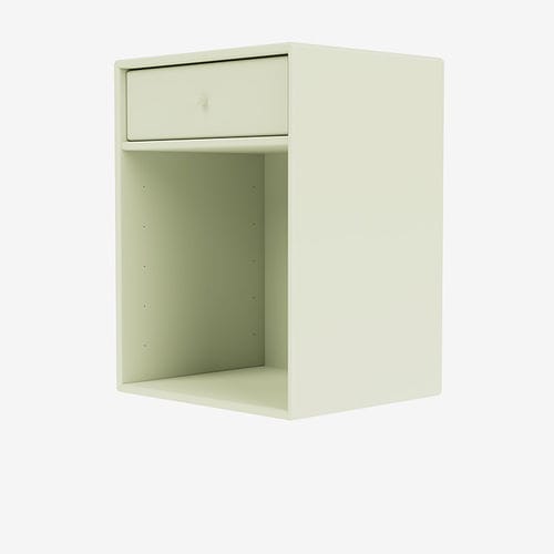 Table de chevet contemporaine - 4262 - Montana Furniture - en MDF laqué / avec piètement en MDF laqué / rectangulaire