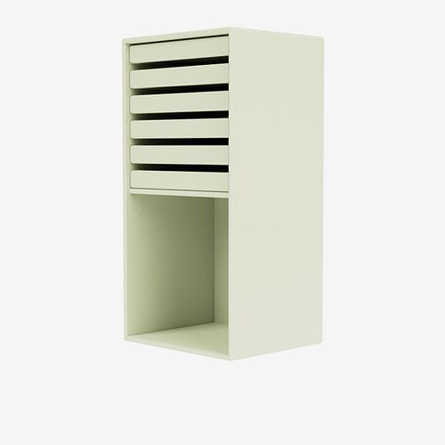 Étagère contemporaine - 1562 - Montana Furniture - en MDF laqué / pour bureau / avec rangement